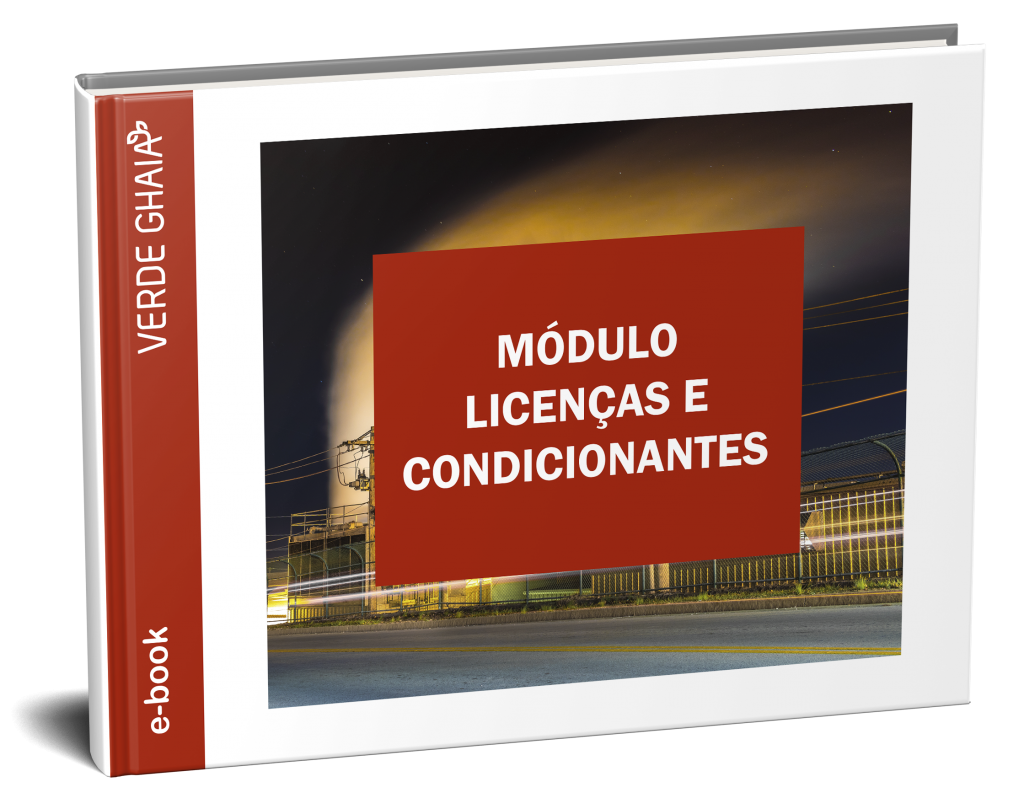 MÓDULO LICENÇAS E CONDICIONANTES - controle de  Licenças Ambientais e condicionantes